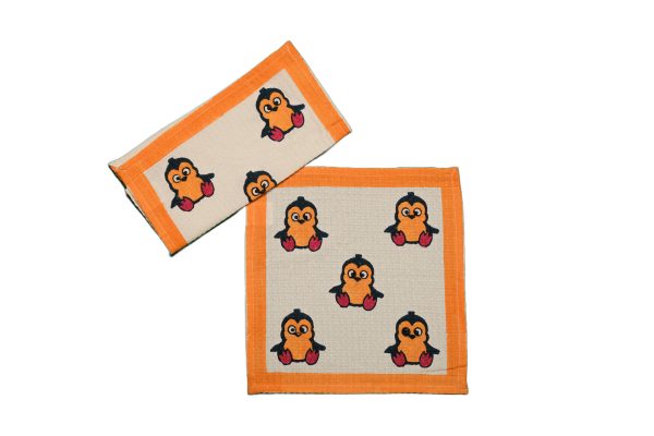 Twinkle Butt Block Printed Face Towels - Image 2