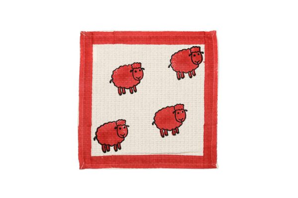 Bingo Block Printed Face Towels - Image 3