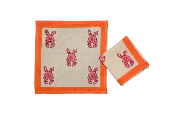 Choco Pop Block Printed Face Towels