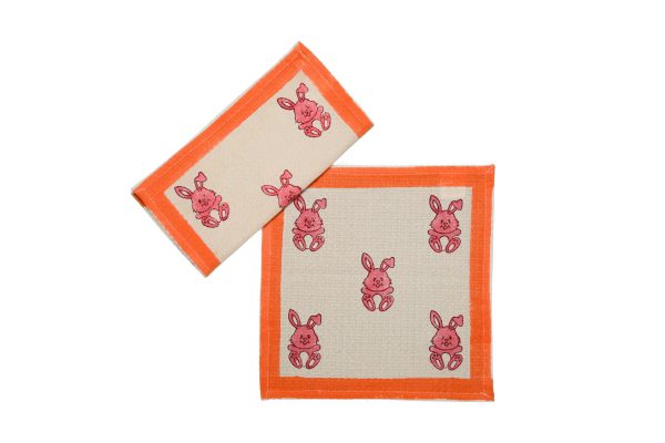 Choco Pop Block Printed Face Towels - Image 2