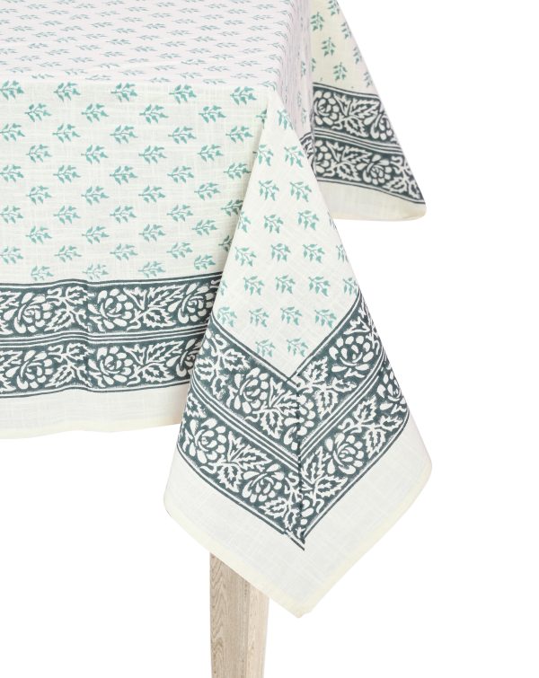 Gleditsia Triacanthos Block Printed Table Cover - Image 2