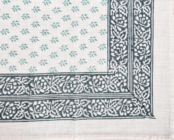 Gleditsia Triacanthos Block Printed Table Cover - Image 4