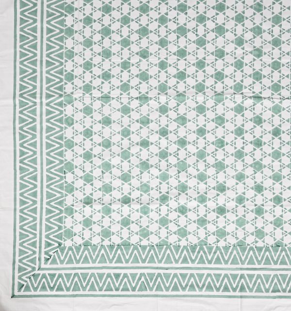 Daffodil Block Printed Bedsheet - Image 3