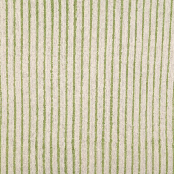 Green Linear Hand Block Printed Hand Towels - Image 3
