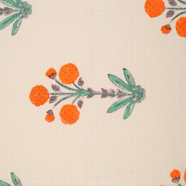 Mariegold Hand Block Printed Hand Towels - Image 3