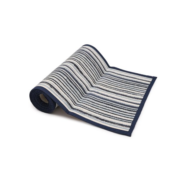 Blue Lighting Block Printed Table Runners
