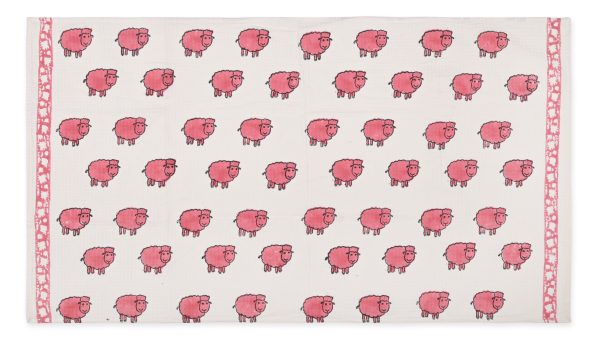 Bingo Hand Block Printed Kids Bath Towels - Image 4