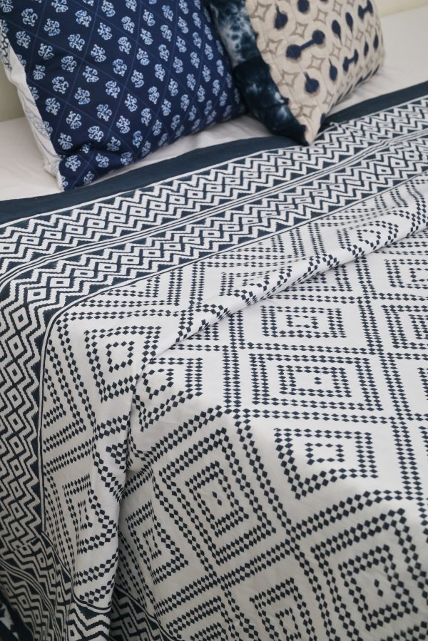 Kastanie Block Printed Dohar