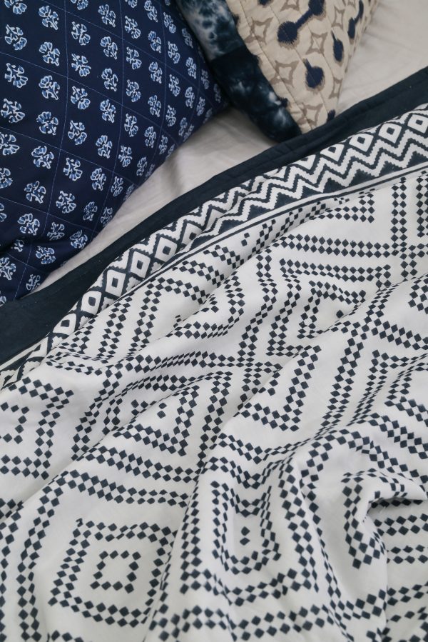 Kastanie Block Printed Dohar - Image 2