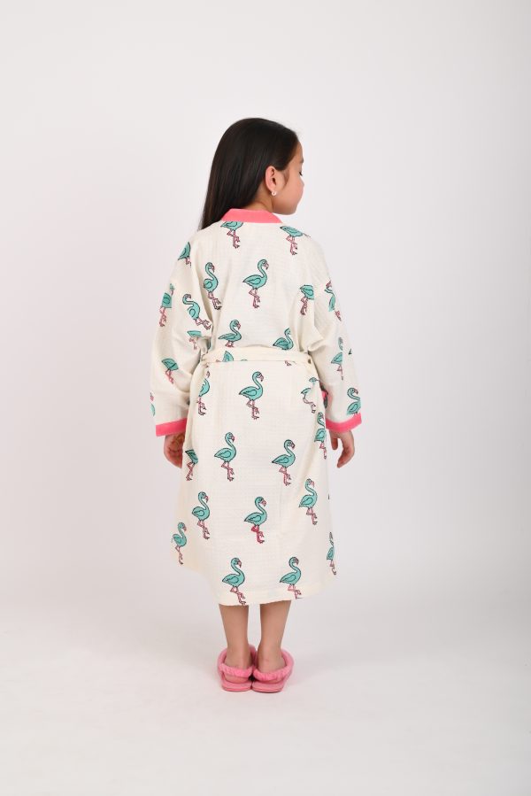 Rosie Block Printed Bathrobes - Image 3
