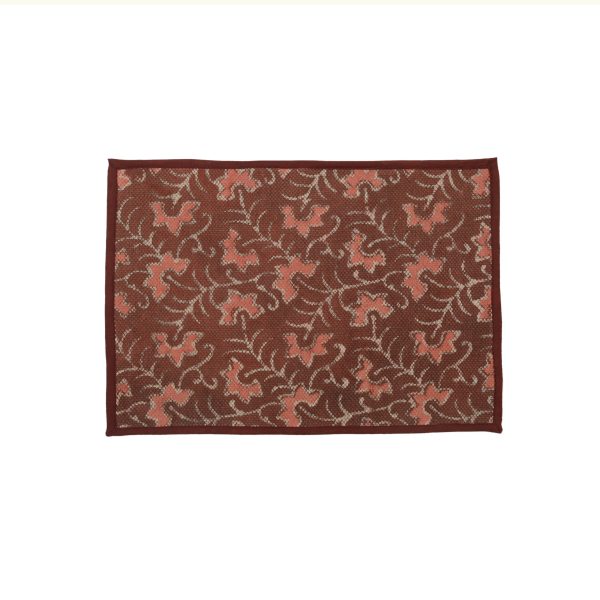 WaterLily Block Printed Placemat & Napkin Set - Image 2