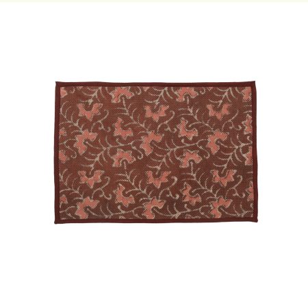 WaterLily Block Printed Placemat & Napkin Set - Image 2