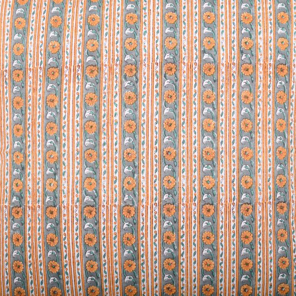 Oak Block Printed Cushion Covers - Image 3