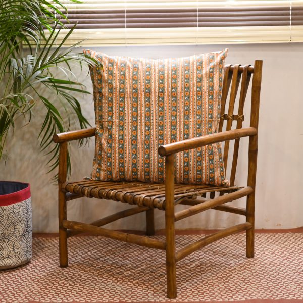 Oak Block Printed Cushion Covers