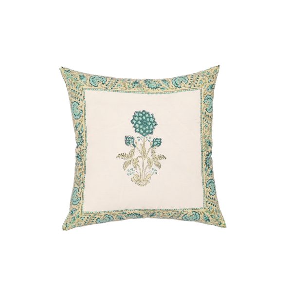 Snowdrop Block Printed Cushion Covers - Image 2