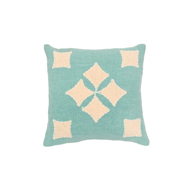 Lime Embroidery Cushion Covers - Image 2