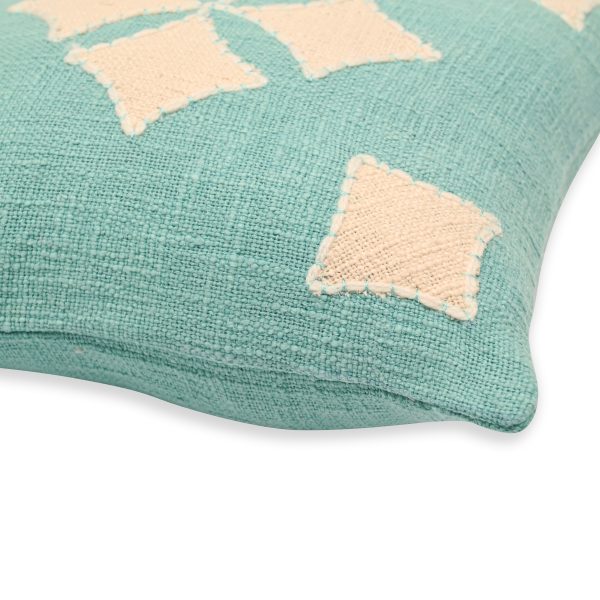 Lime Embroidery Cushion Covers - Image 4