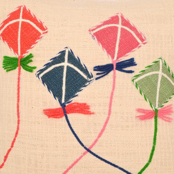 Kite Embroidery Cushion Covers - Image 3