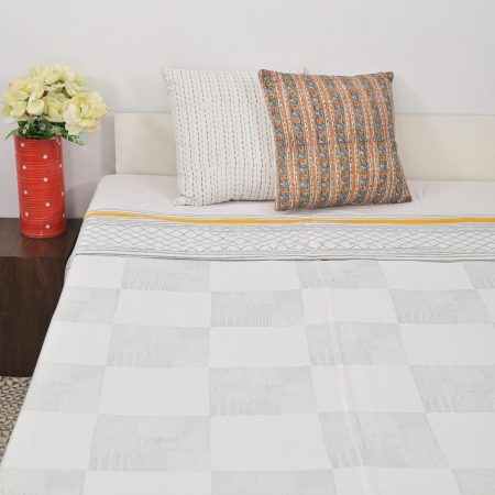 Fieid Maple Block Printed Dohar - Image 4