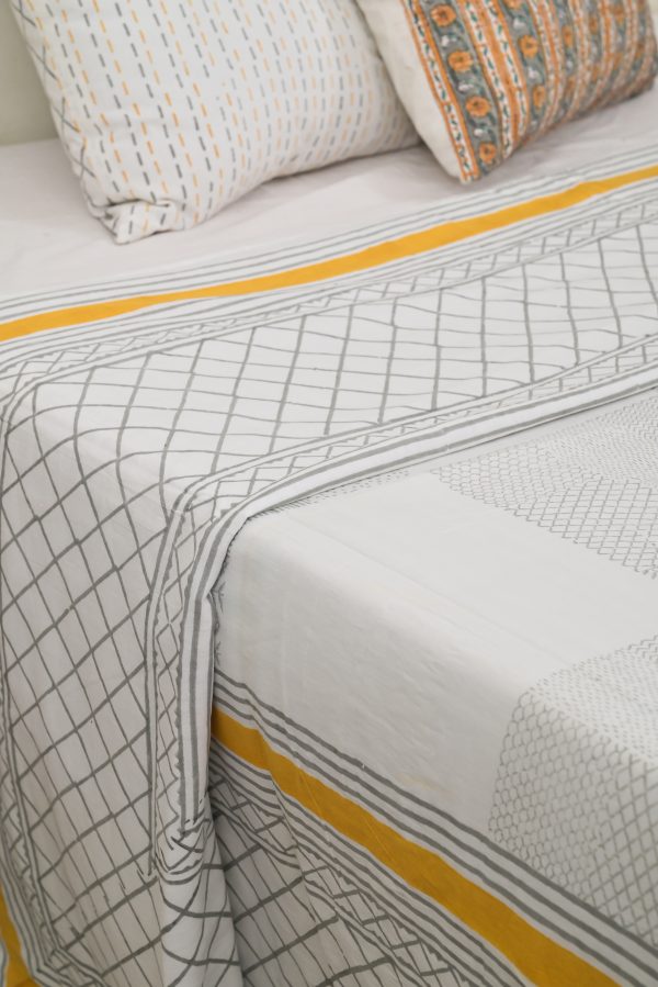 Fieid Maple Block Printed Dohar