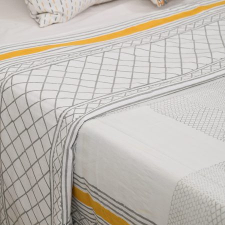 Fieid Maple Block Printed Dohar