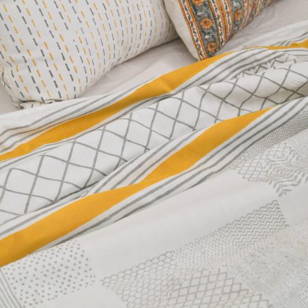 Fieid Maple Block Printed Dohar - Image 2