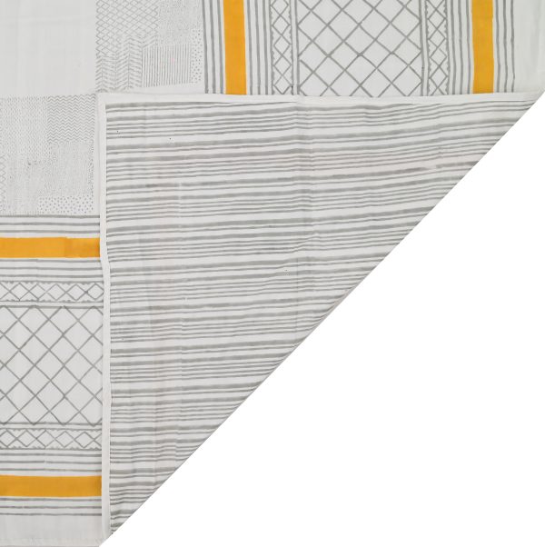 Fieid Maple Block Printed Dohar - Image 3