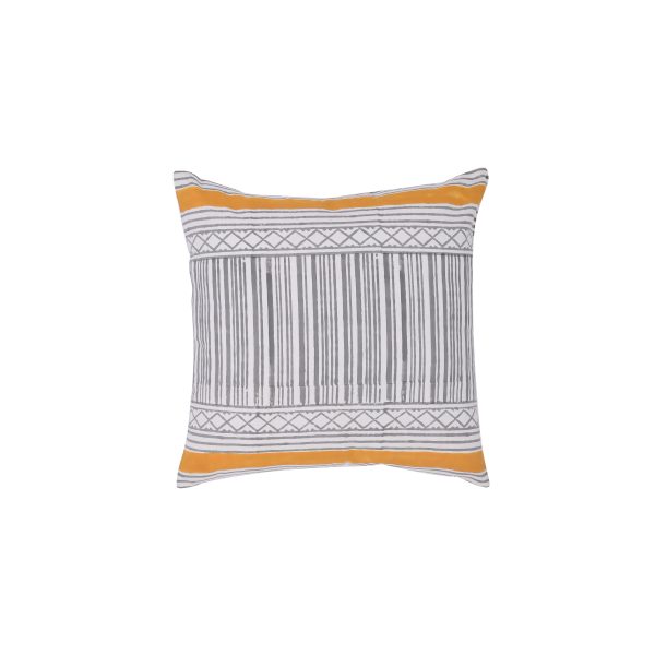 Fieid Maple Block Printed Cushion Covers - Image 2