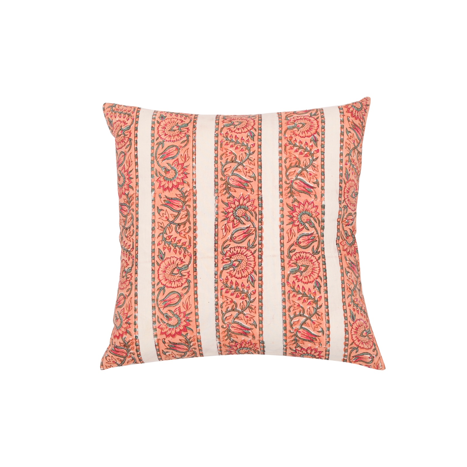 Sugar Maple Block Printed Cushion Covers