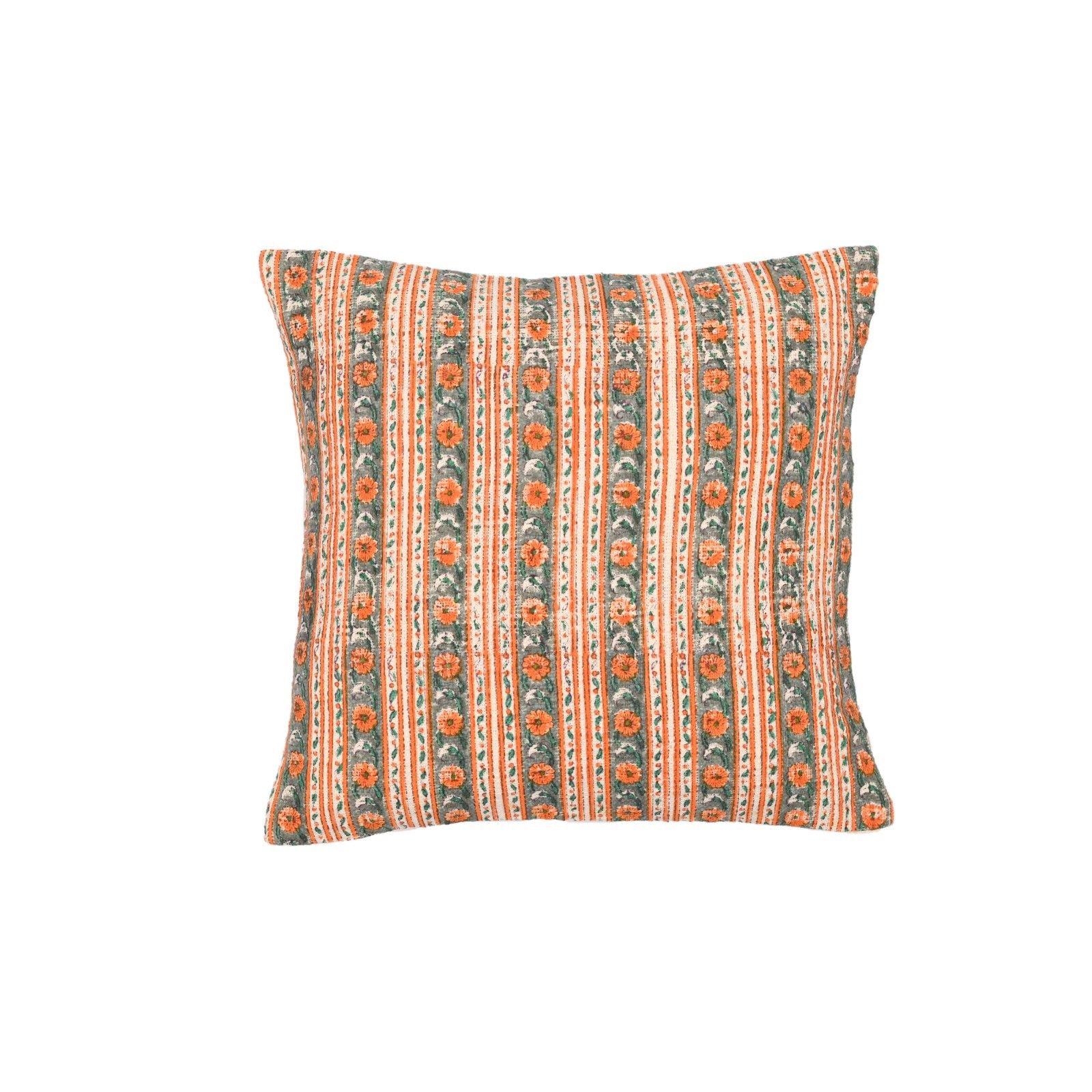 Oak Block Printed Cushion Covers
