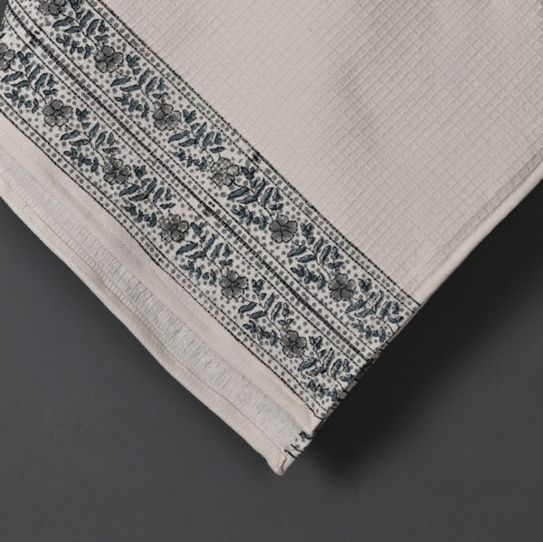 PREMIUM Soft Tendrils  Ultrasoft Block Printed Adult Bath Towels - Image 2