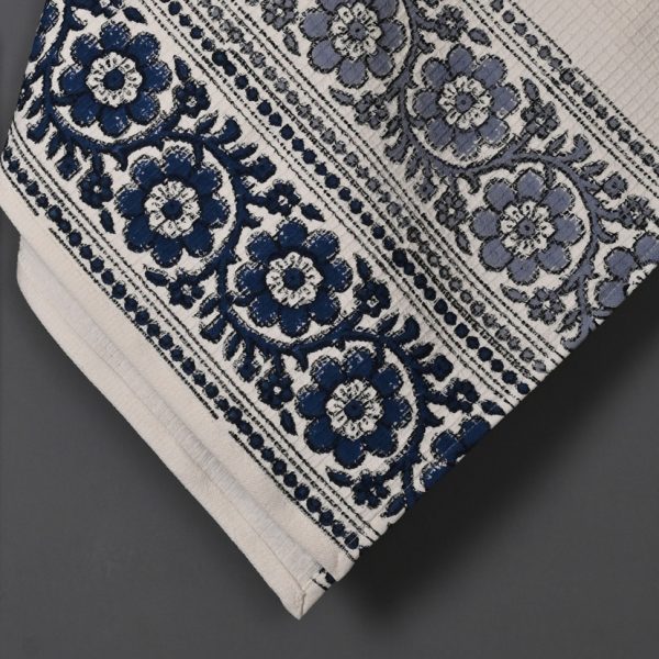 PREMIUM Purple Charm Ultrasoft Block Printed Adult Bath Towels - Image 2