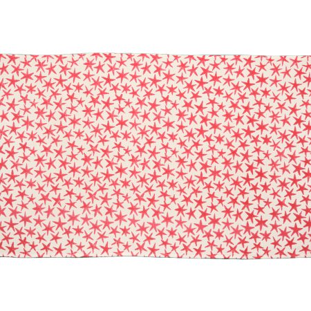 Pink Alpha Star Block Printed Kids Bath Towels - Image 2