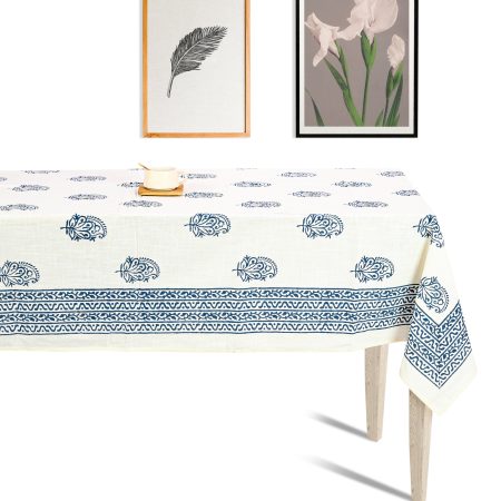 Skydiver Block Printed Table Cover