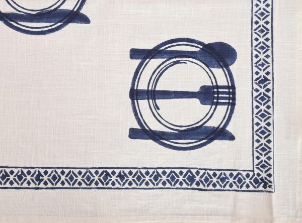 To Dream Block Printed Table Cover - Image 2
