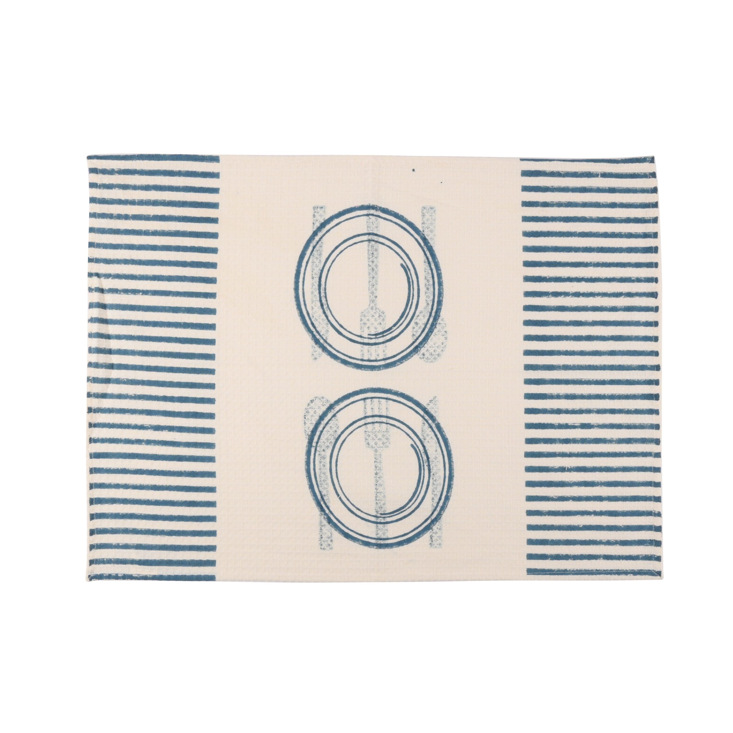 To Dream Hand Block Printed Hand Towels - Image 2