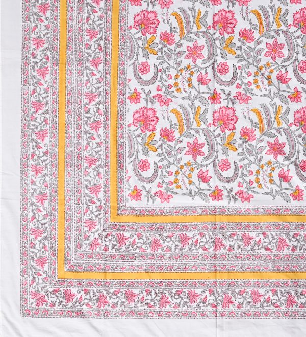 Gypsy Song Block Printed Bedsheet - Image 3