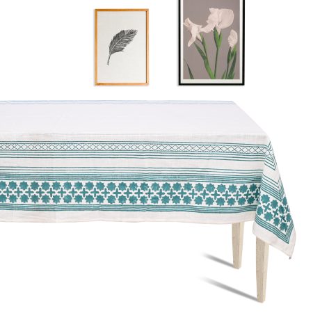 Alhambra Block Printed Table Cover