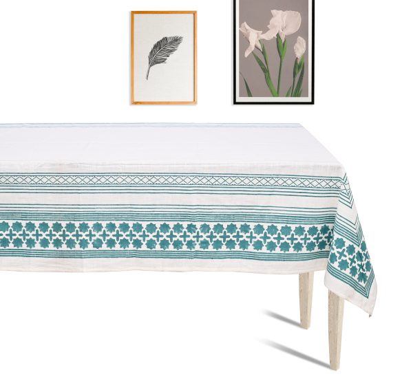 Alhambra Block Printed Table Cover