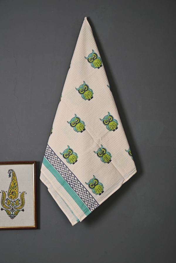 Amara Block Printed Kids Bath Towels