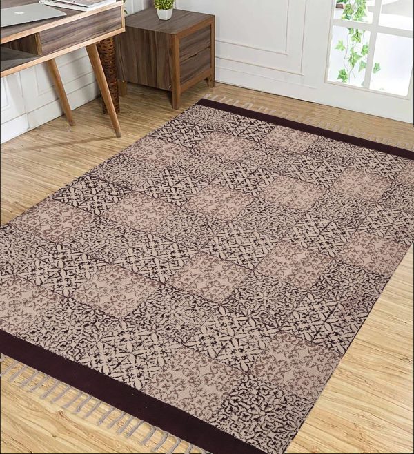 Brick House Hand Block Printed Dhurries