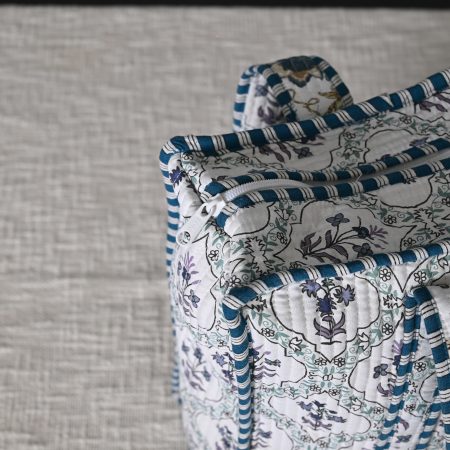 White Lace Handmade cotton bags - Image 2