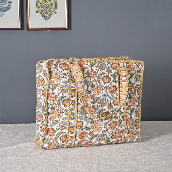 Golden Yellow Handmade cotton bags