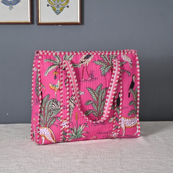 Tickle Pink Handmade cotton bags