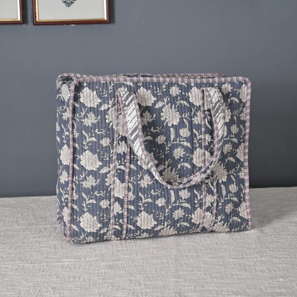 Gray Epic Handmade cotton bags