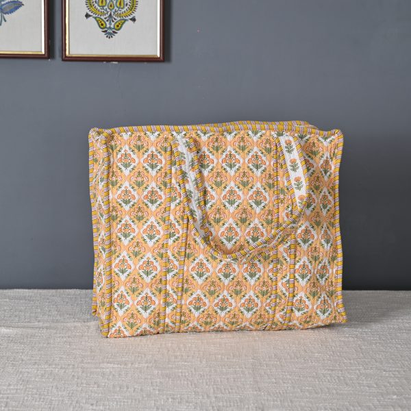 Sassy Yellow Handmade cotton bags