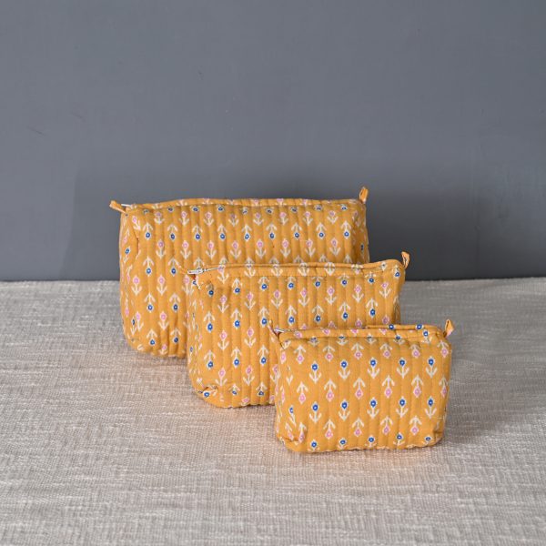 Bright Smile 3 Pcs Travel Pouches
