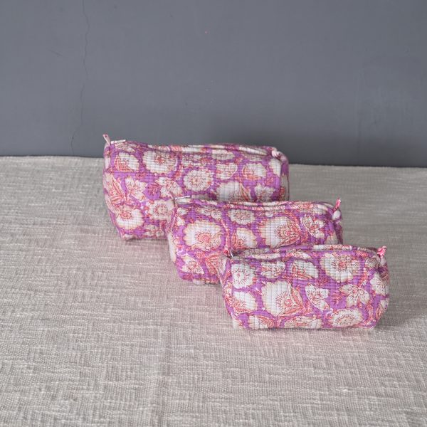 Verry Berry  3 Pcs Travel Pouches