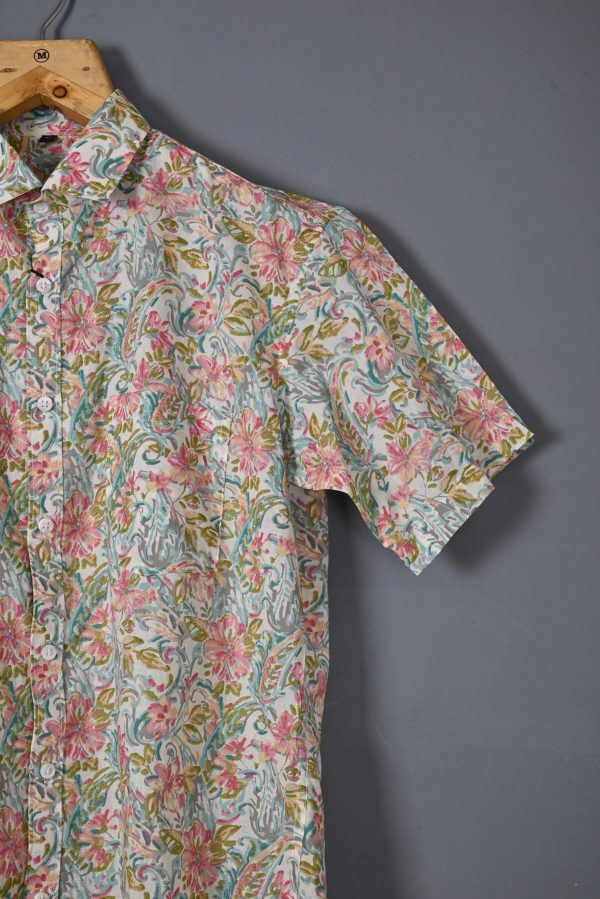 Frozen Dew cotton Handcrafted shirt - Image 2