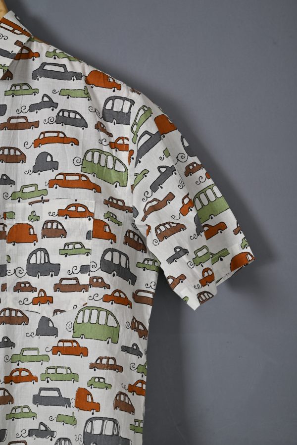 Fungi cotton Handcrafted shirt - Image 2